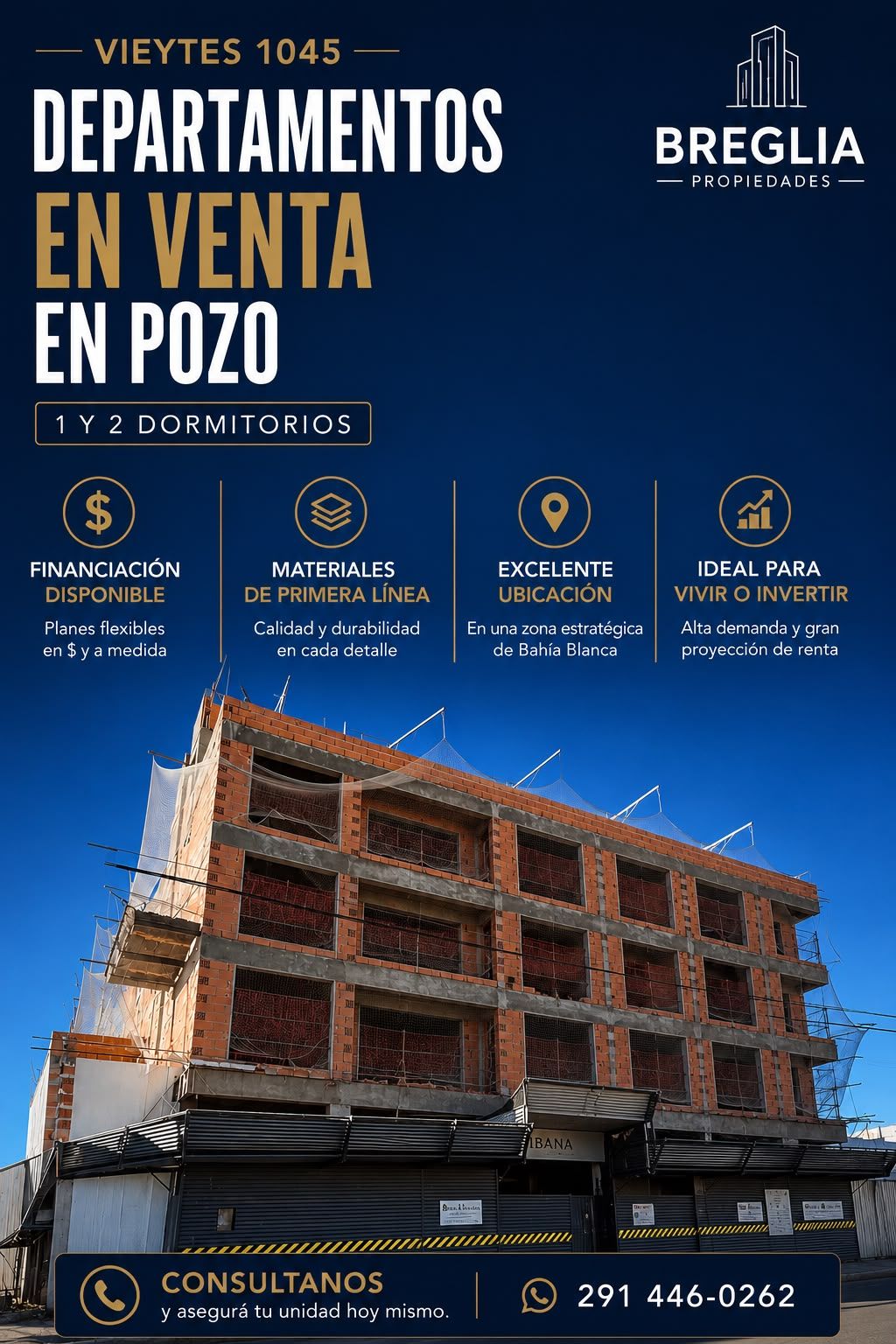 Departamento en Venta en Vieytes 1045, Pacifico, Bahía Blanca - Bahía Blanca Propiedades | SITIO OFICIAL l
