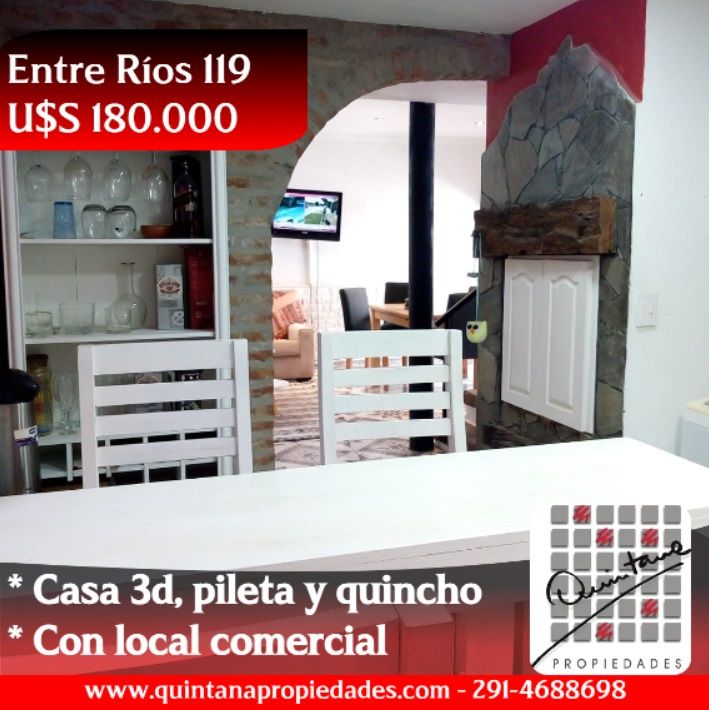 Casa en Venta en Entre Rios 119, Pacifico, Bahía Blanca - Bahía Blanca Propiedades | SITIO OFICIAL l