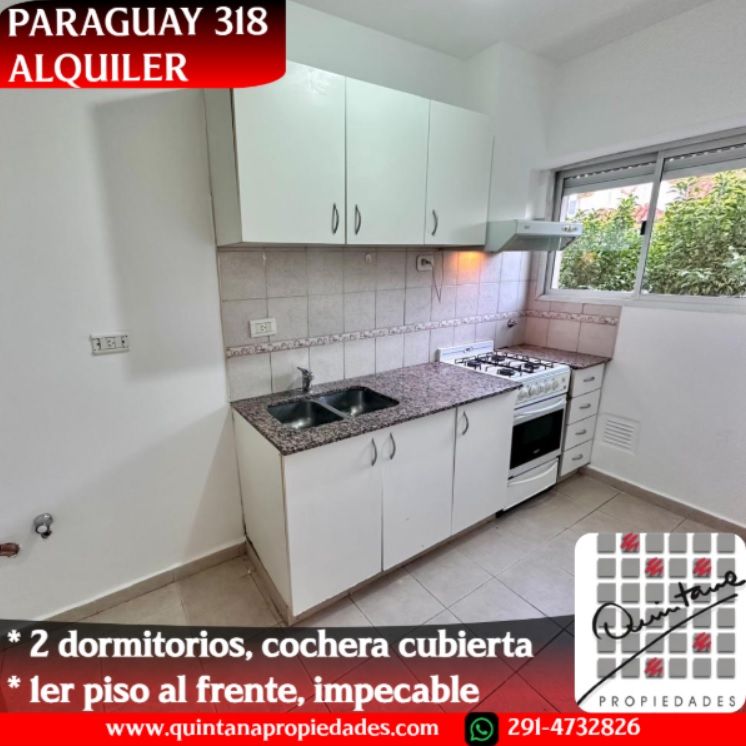 Departamento en Alquiler en Paraguay 318, Universitario, Bahía Blanca - Bahía Blanca Propiedades | SITIO OFICIAL l