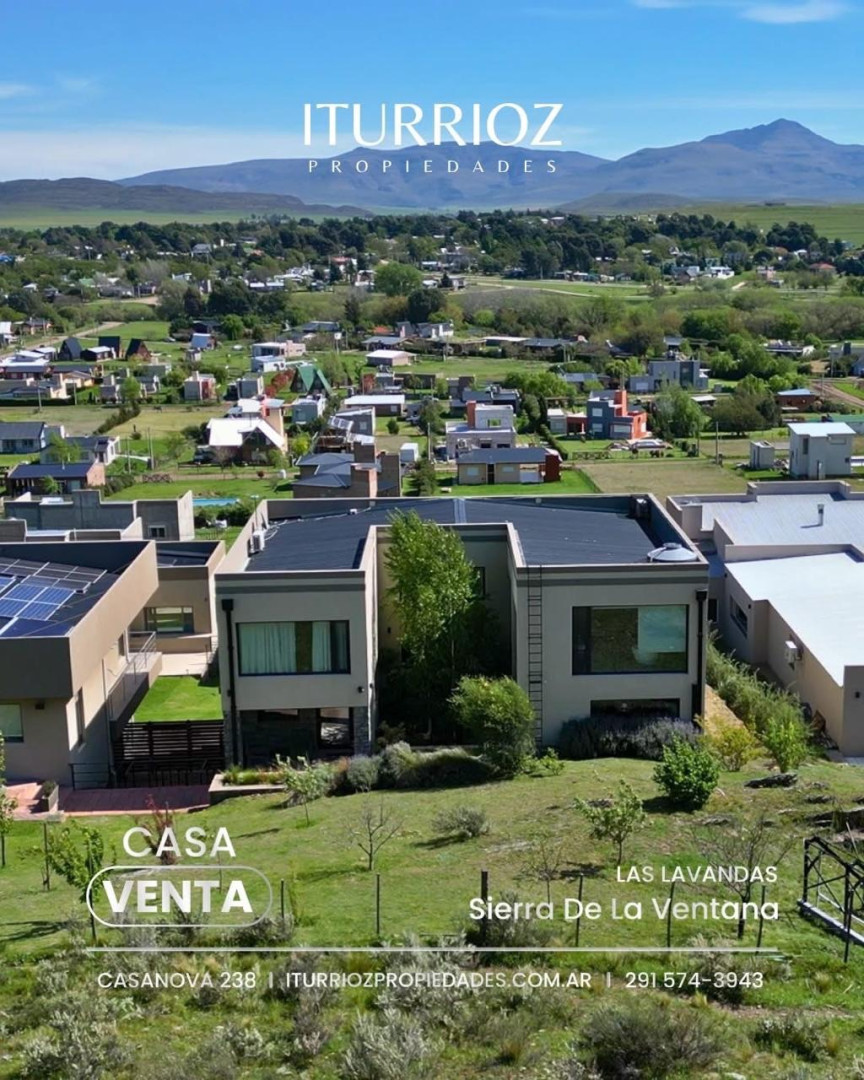 Casa en Venta en Las Lavandas 1, El Mirador, Sierra de  la Ventana - Bahía Blanca Propiedades | SITIO OFICIAL l