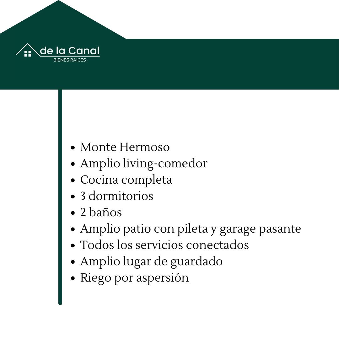Casa en Venta en Avenida Argentina 1137,  Monte Hermoso - Bahía Blanca Propiedades | SITIO OFICIAL l