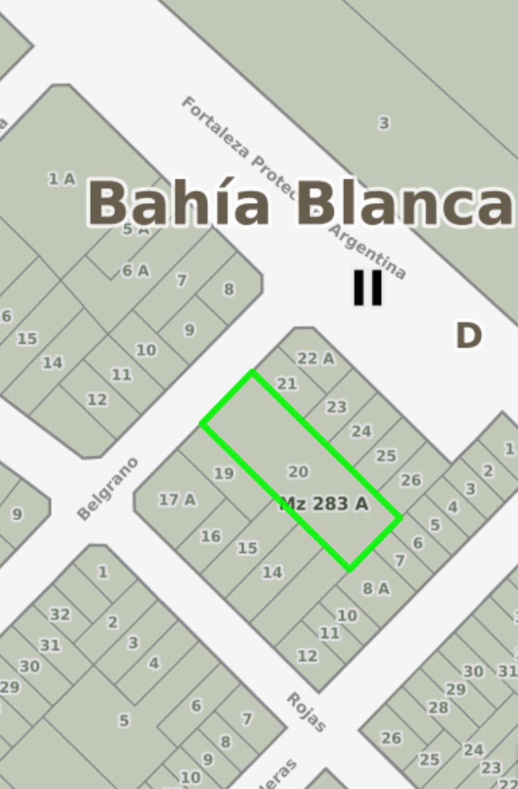 Terreno en Venta en Belgrano 1545, La Falda, Bahía Blanca - Bahía Blanca Propiedades | SITIO OFICIAL l