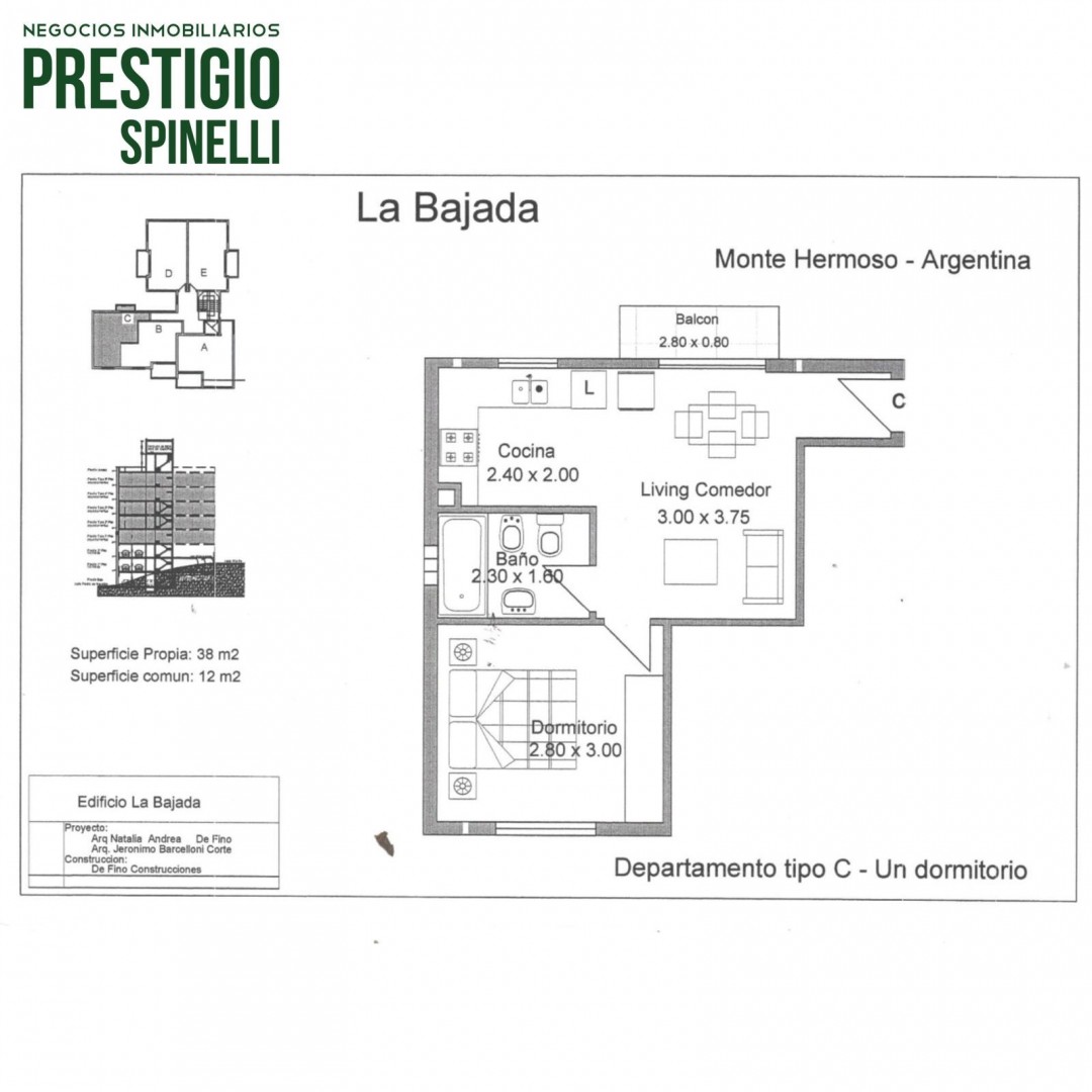 Departamento en Venta en  Pedro De Mendoza 276,  Monte Hermoso - Bahía Blanca Propiedades | SITIO OFICIAL l
