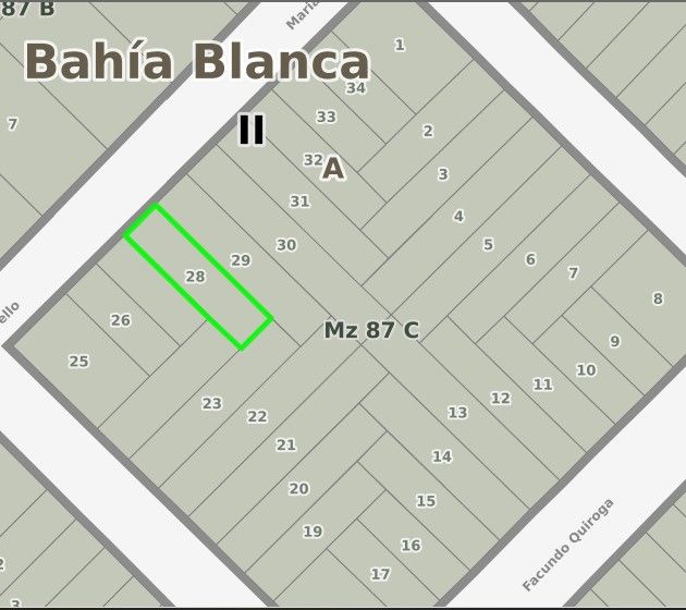 Terreno en Venta en Mazzarello 1450, Los Olivos, Bahía Blanca - Bahía Blanca Propiedades | SITIO OFICIAL l