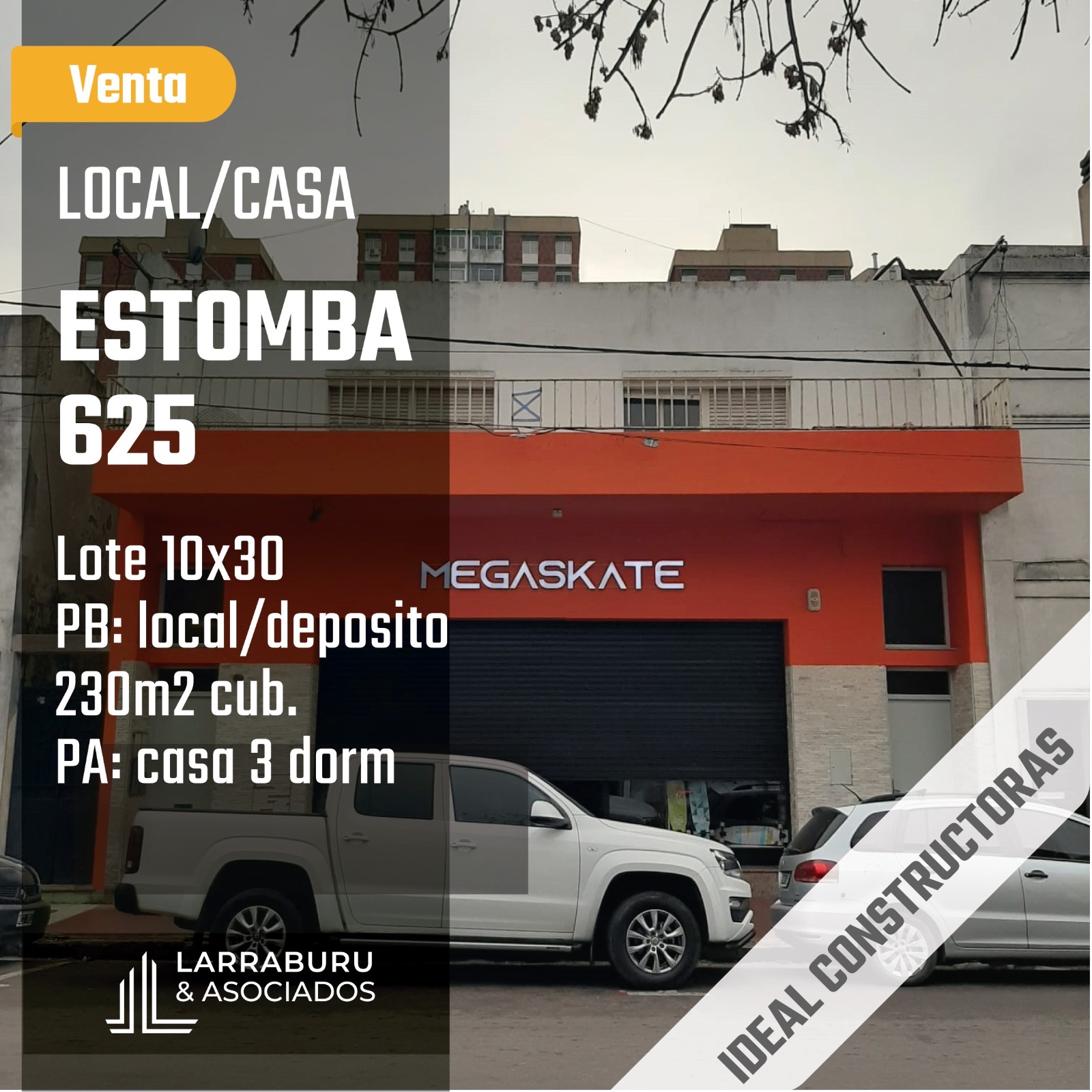 Casa con Local en Venta en Estomba 625,  Bahía Blanca - Bahía Blanca Propiedades | SITIO OFICIAL l