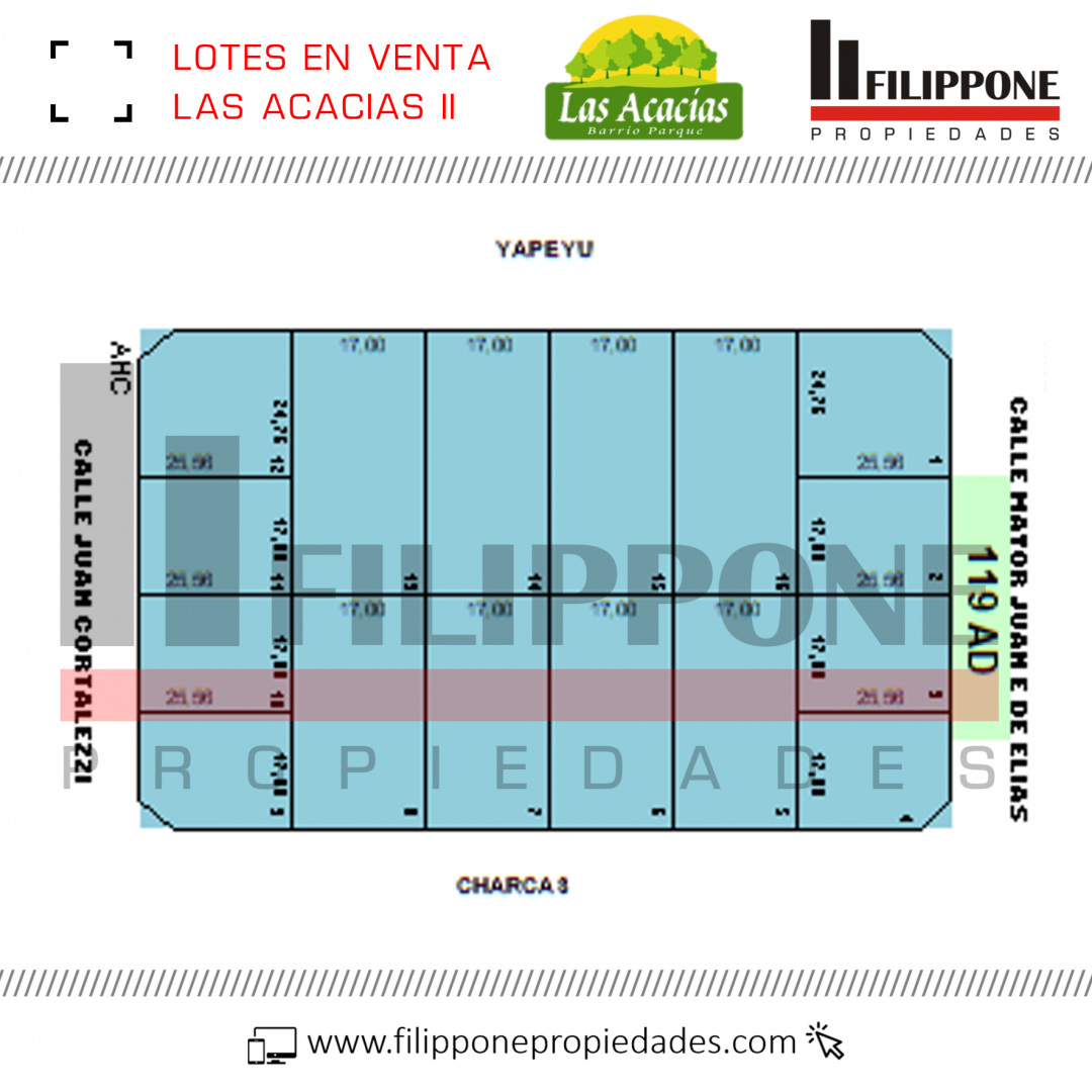 Terreno en Venta en Charcas 5100/5200, Las Acacias, Bahía Blanca - Bahía Blanca Propiedades | SITIO OFICIAL l