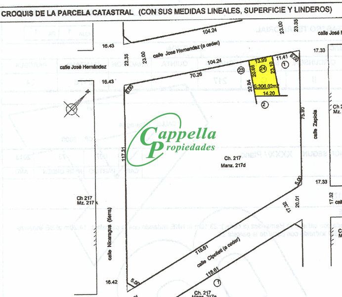 Terreno en Venta en Jose Hernandez Y Zapiola,  Bahía Blanca - Bahía Blanca Propiedades | SITIO OFICIAL l