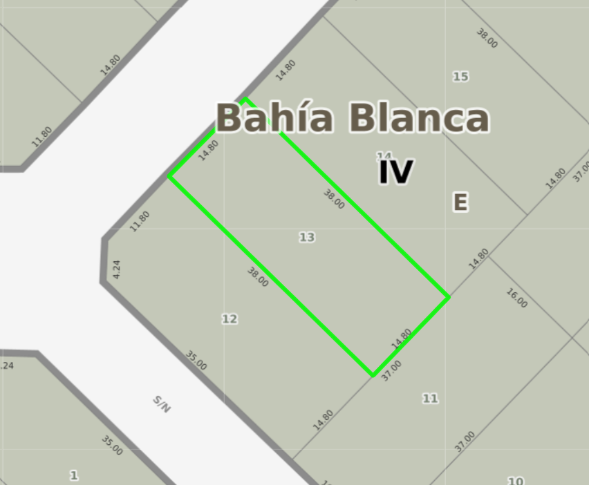 Terreno en Venta en Suboficial Mayor Juan I Rodriguez 3500, Espora, Bahía Blanca - Bahía Blanca Propiedades | SITIO OFICIAL l