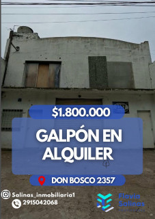 Galpón en Alquiler en DON BOSCO 2357, Mara, Bahía Blanca