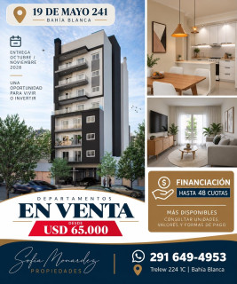 Departamento en Venta en 19 De Mayo 241, Centro, Bahía Blanca
