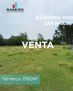 Terreno en Venta en Baigorria 4100 , San Miguel, Bahía Blanca