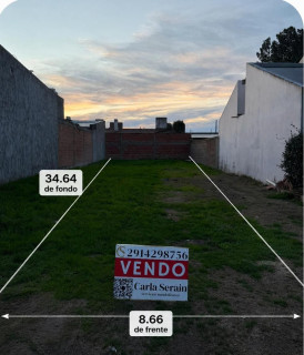 Terreno en Venta en Pronsato 740,  Bahía Blanca