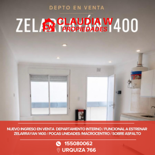 Departamento Interno en Venta en ZELARRAYAN 1400, Centro, Bahía Blanca