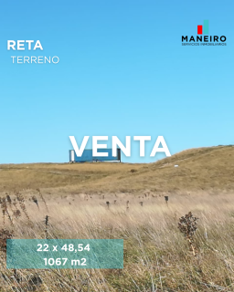 Terreno en Venta   Balneario Reta